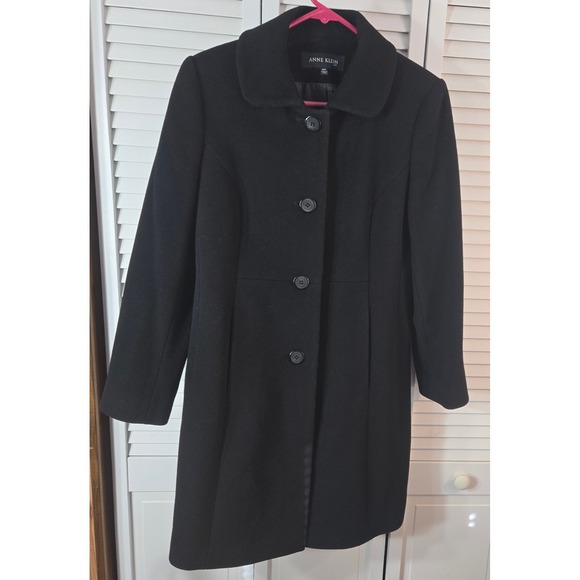 Anne Klein Jackets & Blazers - ANNE KLEIN LAMBSWOOL CASHMERE WOMANS LINED SIZE 10P COAT